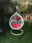 Rattan Egg Swing Chair - Matsayi na Tsakiya, Duk daga Ƙasashen Waje - 3