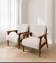 Brand New Home Interiors Wood Frame Accent Chair - 2