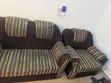 3 Seater Brown Sofa - 5