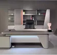 Solid Office Table with Extension - 2