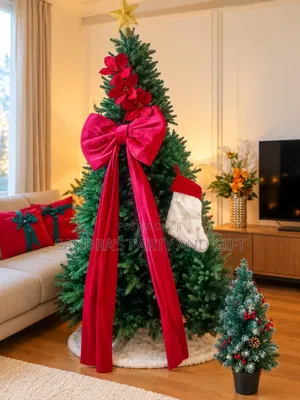 7ft Prelit Christmas Tree - Home Interiors