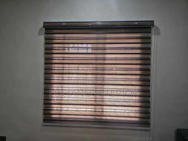 Home Interiors Zebra Window Blinds - Brand New - 1