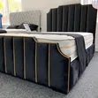 Home Interiors King Size Bedframe & Mattress - 1