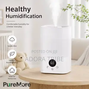 PureMore Smart LED Digital Humidifier - White