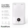 PureMore Smart LED Digital Humidifier - White - 2