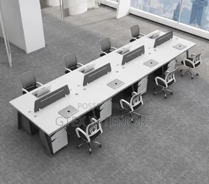 Boss Office Products 8-Seater Workstation