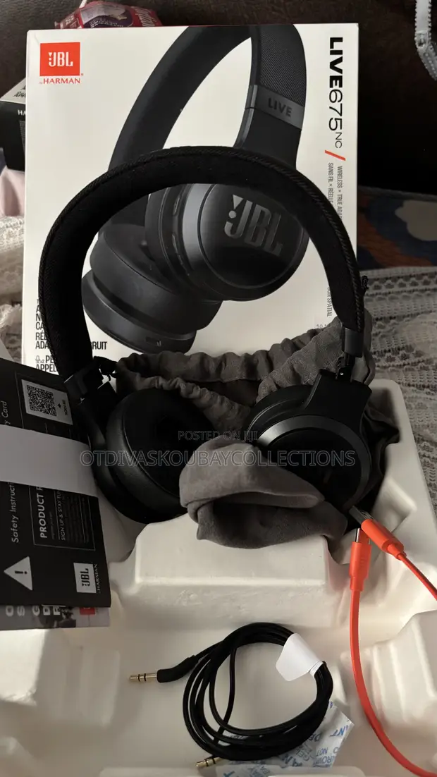 JBL Live 675BTNC Over-Ear Headphones - Brand New - 1