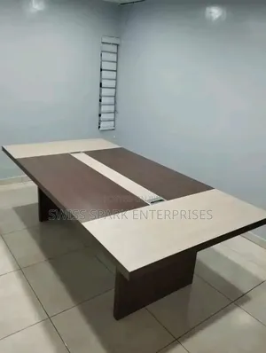 10 Seater Executive Conference Table - Two-Tone