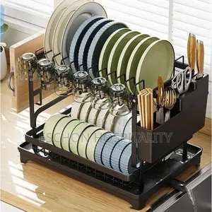 Multi-Functional Dish Rack with Draining Tray
