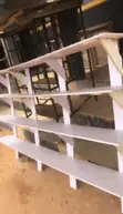 Amfani Da Farar 4-Shelf Wall Unit - 2
