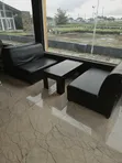 Neat Double 2-Seater Sofa with Center Table - 1