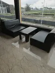 Neat Double 2-Seater Sofa with Center Table - 2