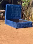 Home Interiors Blue Bed Frame - 5