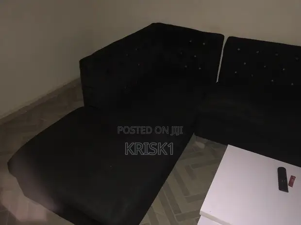 L-Shape Chair with Center Table - Home Interiors - 1