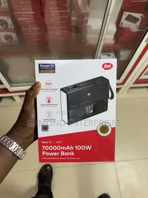 Itel 70,000mAh 100W Power Bank
