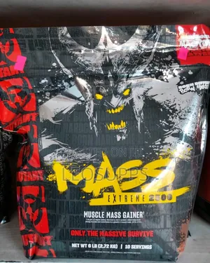 Mutant Mass Extreme 6LB (2.72kg) Weight Gainer
