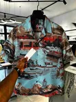 T-shirt Tsoho na Maza na Reclaimed Vintage - 3XL - 2