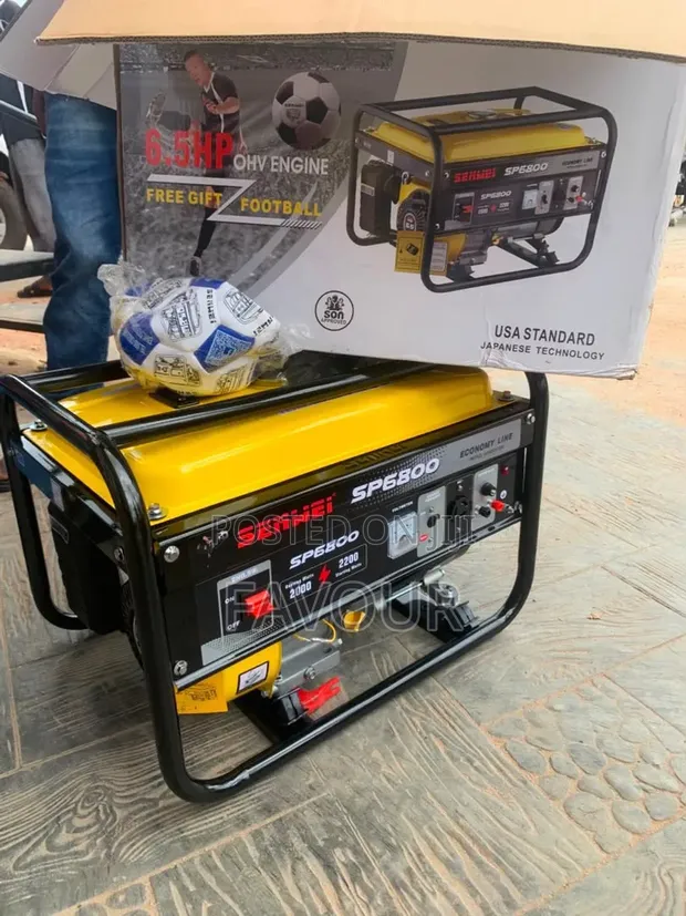 Brand New Senwei 6800W Generator - 1