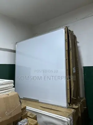 Double Sided Magnetic Whiteboard 120x120cm