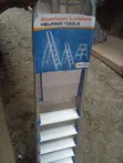 Sabon Aluminium 5-Mataki Podium Ladder - 1