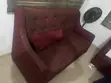 Sofa Set Burgundy Mai Amfani da Armchair - 1