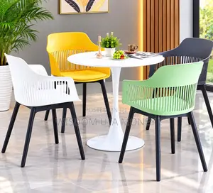 Elegant Modern Dining Table Set with 4 Designer Chairs