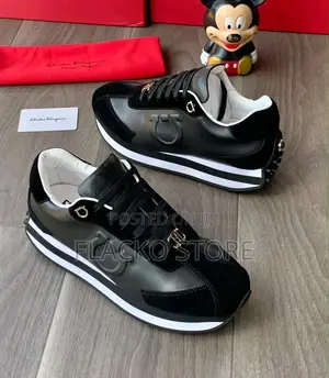 Takalmi na Maza na Alatu na Salvatore Ferragamo masu Zana Logo