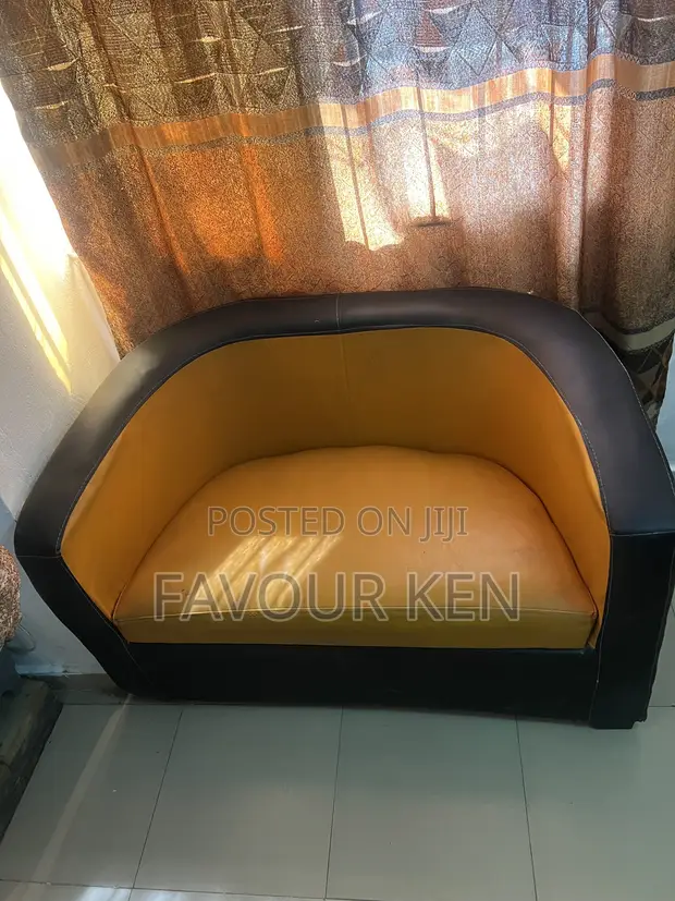 2 Seater Sofa - Orange - 1