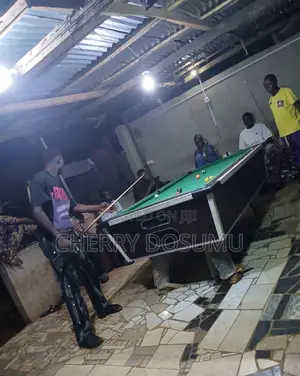 Used 4x7ft Marble Top Snooker Table with Coin Operated Machine