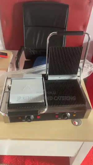Commercial Electric Double Contact Grill / Sandwich Toaster