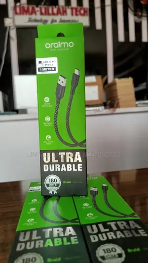Oraimo USB-A zuwa Type-C 60W Mai Dorewa Sosai