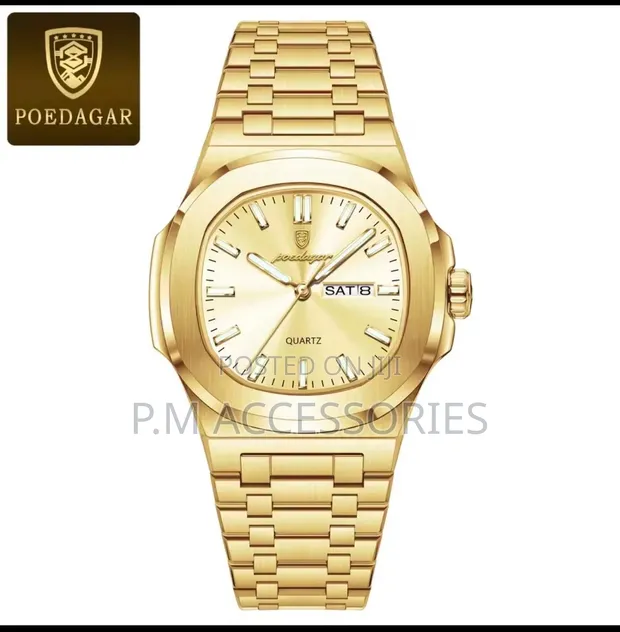 Poedagar Linear Chain Watch - Sabon Kaya - 1