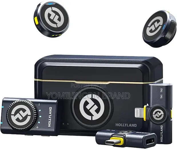 Hollyland Lark M2 Wireless Microphone for iPhone/Android/PC - 1