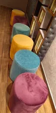 Round Puff Chair - Brand New - 1
