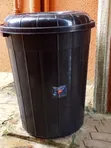 Babban Drum Na Filastik Mai Launin Baki 140 Litre (Amfani) - 1