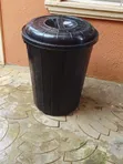 Babban Drum Na Filastik Mai Launin Baki 140 Litre (Amfani) - 2