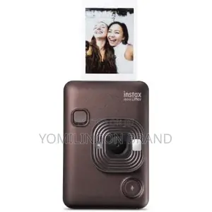 Fujifilm Instax Mini LiPlay Hybrid Instant Camera - Deep Bronze