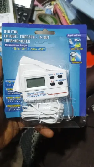 Portable Fridge Thermometer with Timer