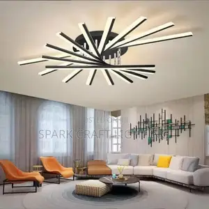 Spark Craft Sunburst LED Ceiling Light