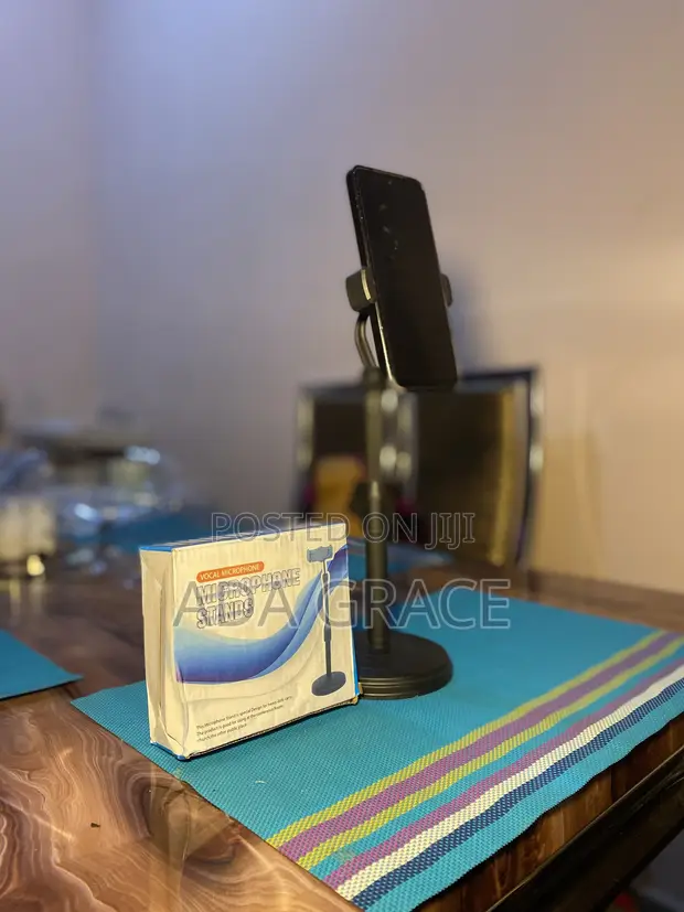 Adjustable Desktop Phone Stand Holder - 1