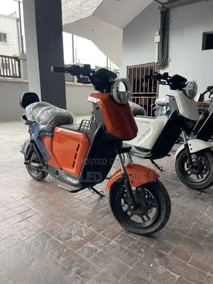 Brand New 2026 Electric Motorcycle - Orange