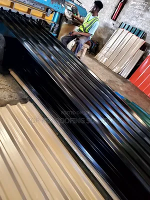 0.60mm Oven Baked Longspan T Black Aluminium Roofing Sheet