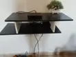 Home Interiors Floating TV Stand - Black - 1