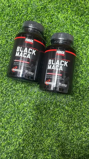Black Maca Maganin Ƙarfafa Jiki - 90 Kapsul