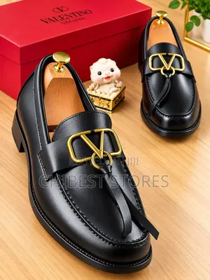 Luxury Valentino Men's Leather Shoes