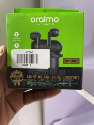 Oraimo OTW-324S Wireless Earbuds - Black