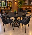 Unique Restaurant Tables and Chairs Set - 2