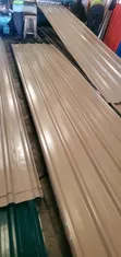 Beige Longspan Roofing Sheet 0.70mm Grade B - 1