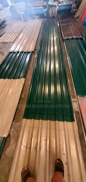 0.55mm Thickness Longspan Sheet - Bush Green
