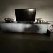Home Interiors Gray TV Console Mai Ɓoye-ɓoye - 5